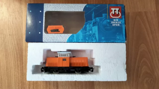 Tillig 01263 TT Diesellok    V23 011 der DR  in Orange aus Startset 2