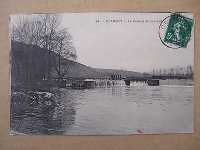 CPA CLAMECY (58) LE PERTUIS DE LA FORET. Ed GOULET, lib-edit, Clamecy.