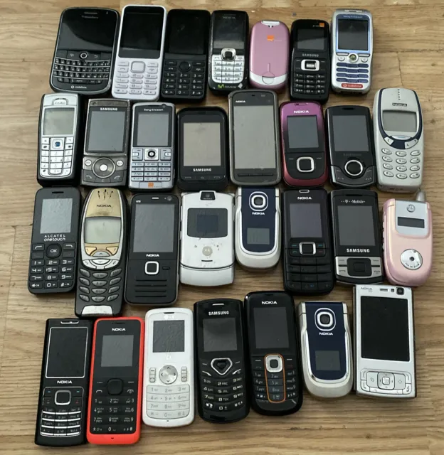 Untested Job Lot / Batch of  mobile phones (UTMB16)