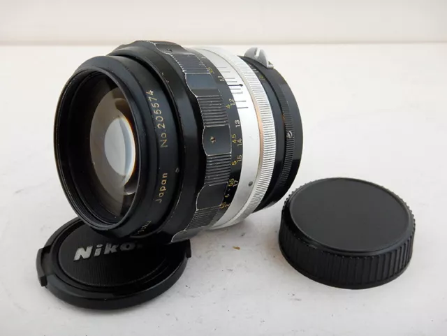 Nikon 85mm f1.8 Nikkor-H AUTO Ottime Condizioni Excellent Condition F FM FM2 F3a