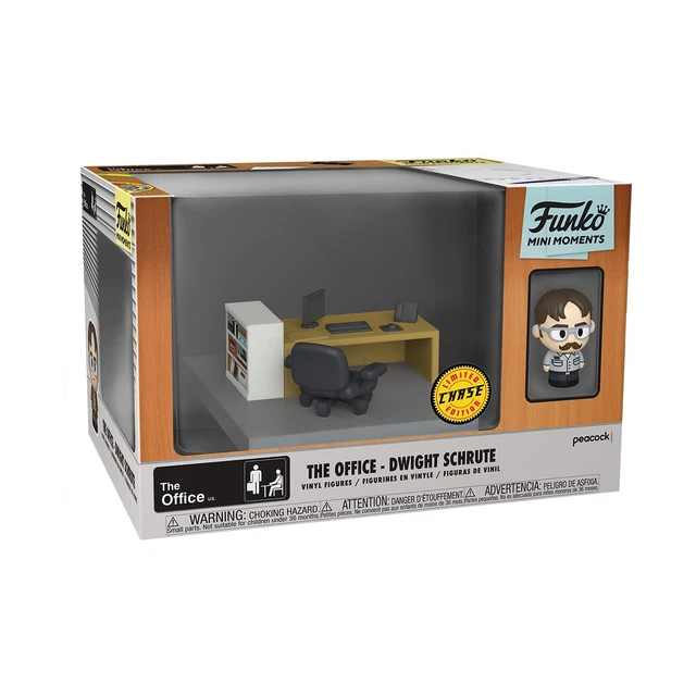 Funko POP! Kit GSB The Office Beach Games - Stanley Et Jim En Sumo, Stylo Andy, Carnet, 3 Épingles - Figurines Vinyle 3,75 Cm