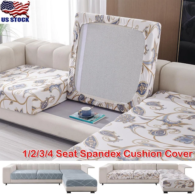 1/2/3/4Seater Stretch Sofa Cushion Covers Recliner Furniture Protector Slipcover