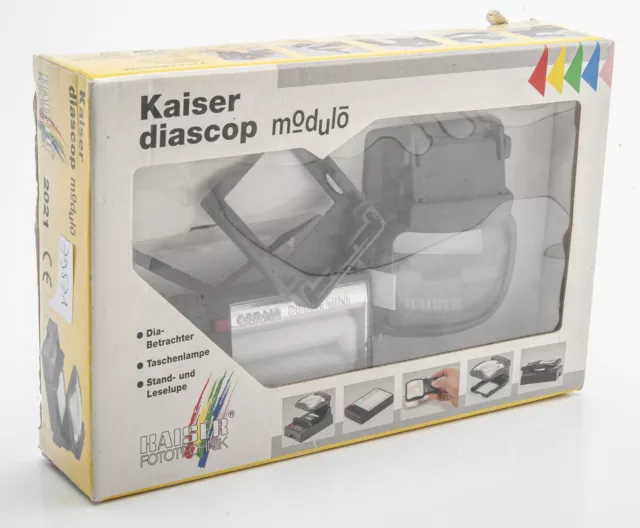 Kaiser diascop Modulo Visor de Diapositivas Linterna Lupa 2021