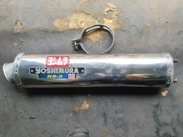 Suzuki Gsxr 600 750 K1 K2 K3 1000 K1 K2 K3 K4 Yoshimura Rs3 Silencer Exhaust