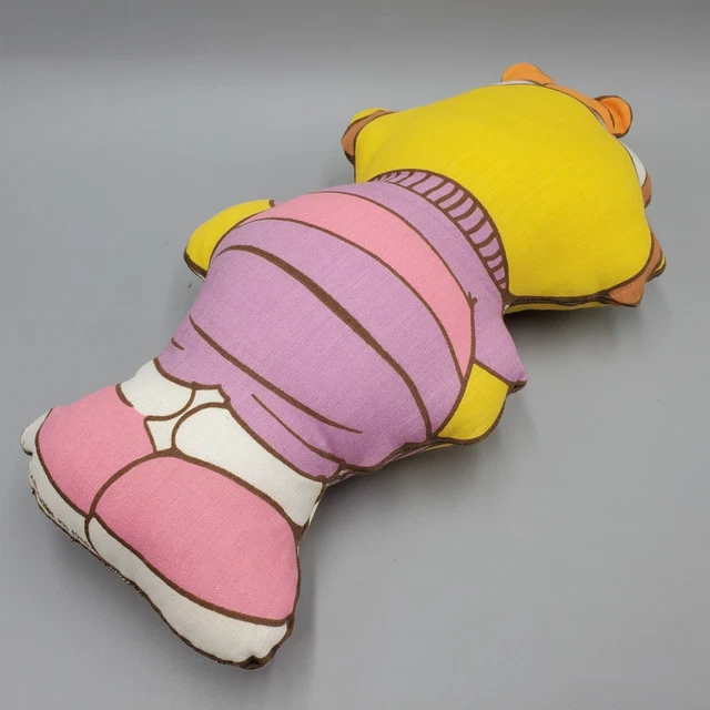 Muppets Scooter Pillow Doll Stuffed Plush Muppet Babies Fabric Panel 12 inch 6