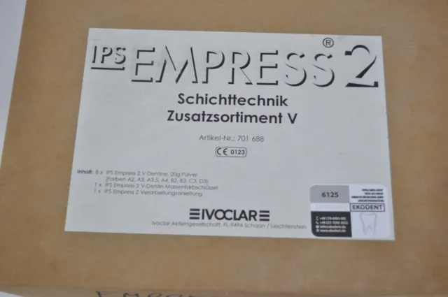 Ivoclar IPS Empress 2 Keramikmassen, Zahntechnik, Dental ED6125