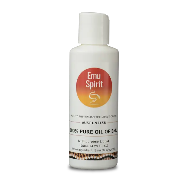 New Emu Spirit 100% Pure Oil of Emu 125ml Emu Oil
