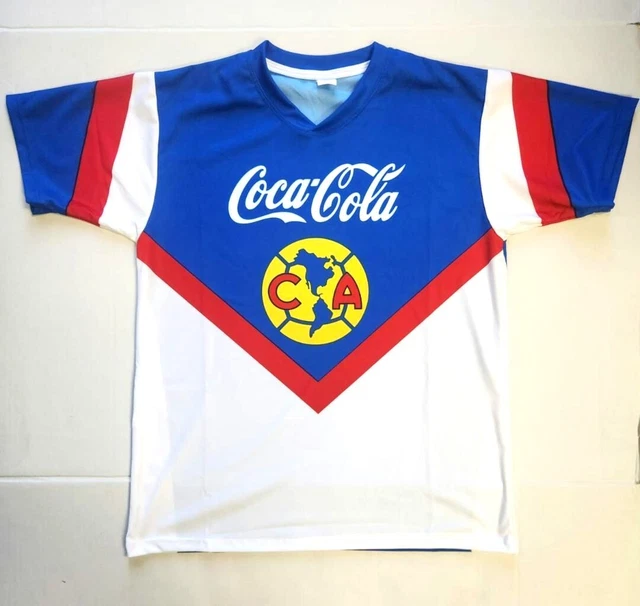 Club America retro jersey 88-89 home aguilas campeon vintage Liga