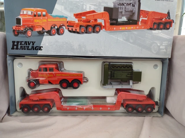 Corgi 1/50 Scale 17801 - Scammell Constructor Avec Canon Et Monsieur Loyal
