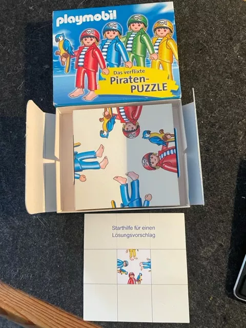 Das verflixte Piraten-Puzzle  verrücktes Legespiel -  9er Spiel - Playmobil