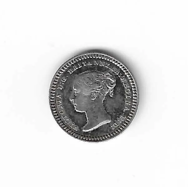 Queen Victoria 1838 Young Head Silver Three Half Pence 1 1/2d Coin