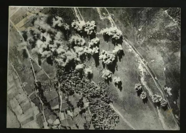 Italy Bombers Attack Spain Photo 1937 Original Vintage Rome Air Legionairies