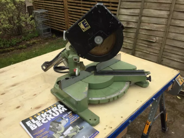 ELEKTRA BECKUM KGS 300 Crosscut and Sliding Mitre Saw 240v 150.00