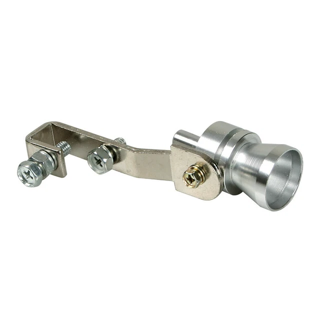 Sifflet Turbo Pour Échappement Voiture – Simulateur De Son Turbine En Aluminium – Améliore Le Bruit Du Moteur – Facile à Clipser Sur Tuyau – Tailles S/M/L/XL Selon Diamètre