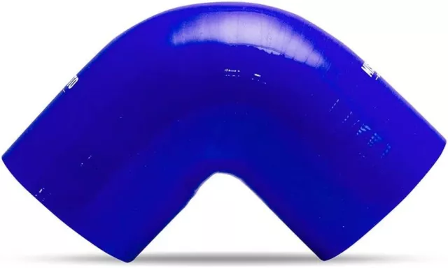 Mishimoto MMCP-3090BL 3.0 inches , Silicone 90 Degree Coupler, Blue