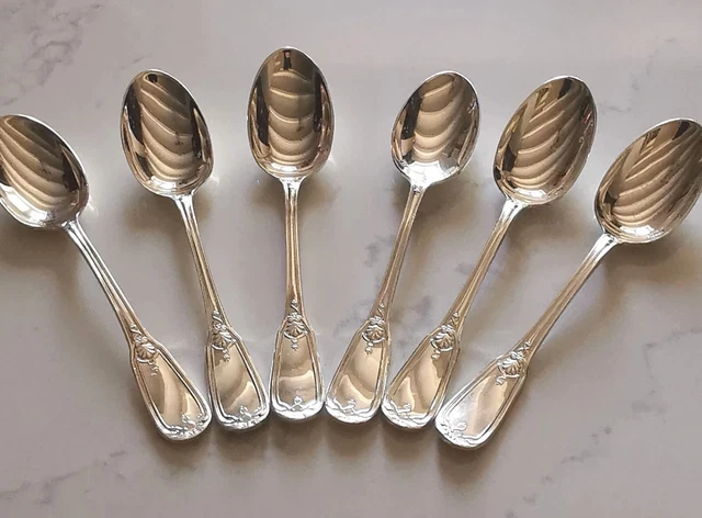 12 cuillères à melon métal argenté Butler EPNS England TBE - Arts de la table