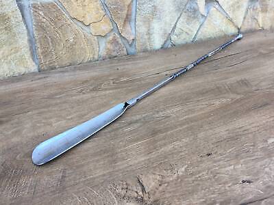 Shoe Horn Hand Forged Anniversary Gift Iron Wrought