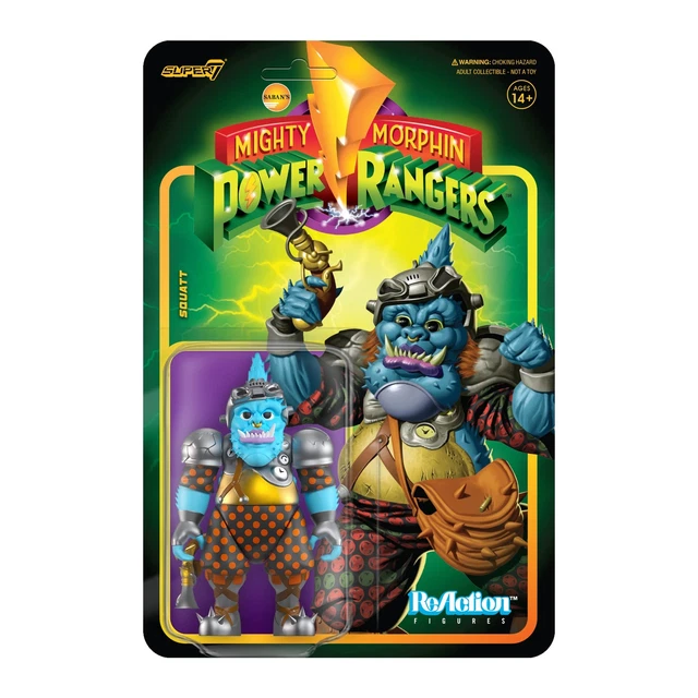 Mighty Morphin Power Rangers: da Super7 nuove figure per il Dinozord, i