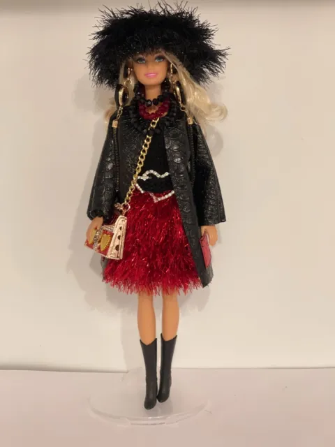 Barbie fashion doll dressed in handmade custom clothes accessories FREE POST (83