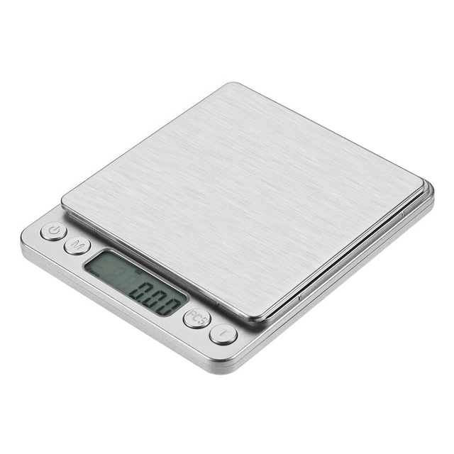 Gramm Waage 2000g/0,01g Küchen Präzision Display hinterleuchtet für Teeschmuck