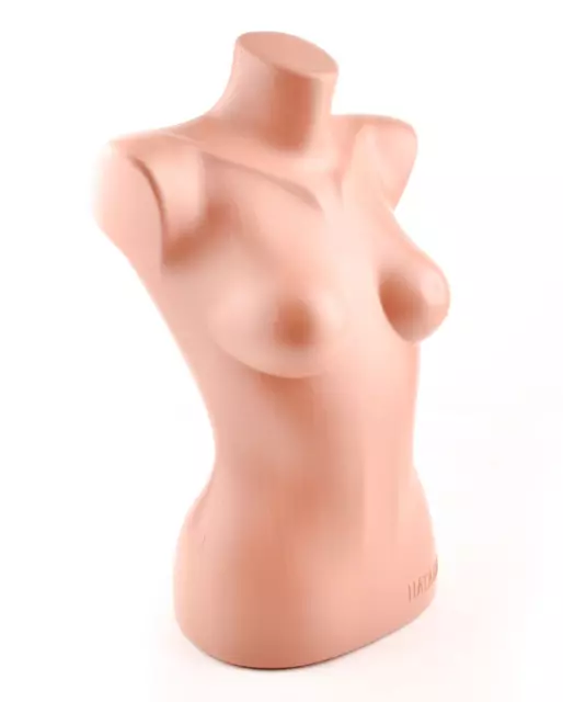 Female Сute Posing Torso Form Mannequin Store Display, Polyethelene Plastic BODY