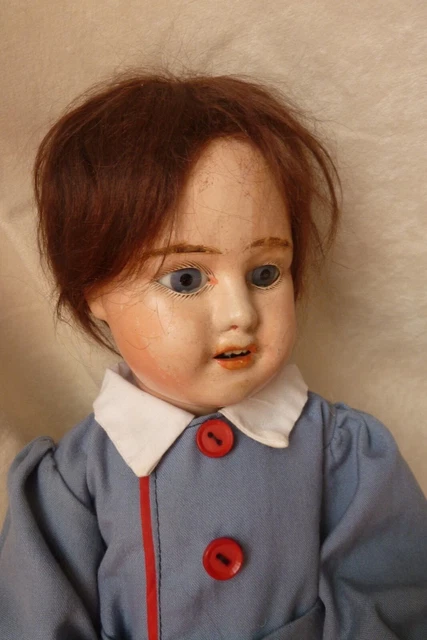 Poupée Ancienne Jumeau SFBJ 301 – 58 Cm, Tête Jumeau Tampon Or, Paris