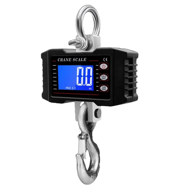 Balance De Grue VEVOR 1000 Kg – Dynamomètre Avec Alarme Surcharge – Neuf