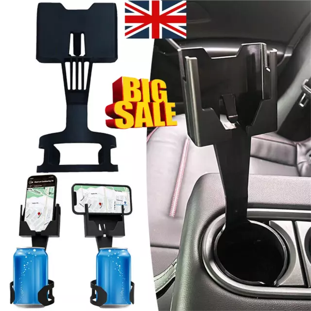 CUP HOLDER EXPANDER Adapter, 2-in-1 Multifunctional Vehicle