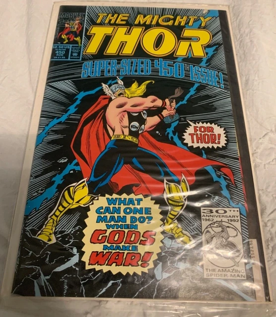 Vintage “The Mighty Thor” #450 Marvel Comics Super-sized 450th Issue 