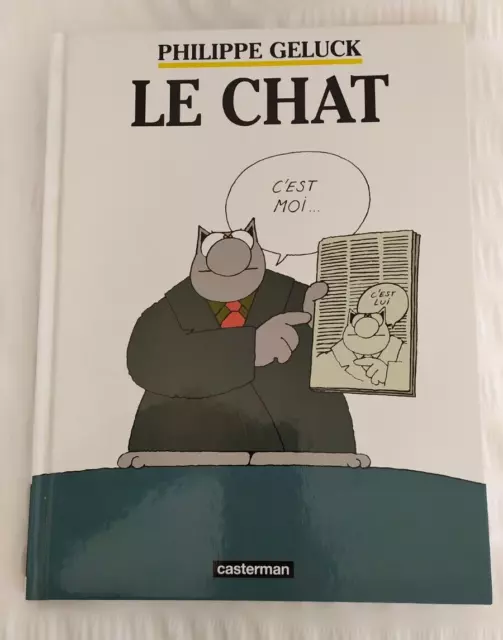 Bd Philippe Geluck Le Chat Tome 1 -  Casterman 2002 - Tbe