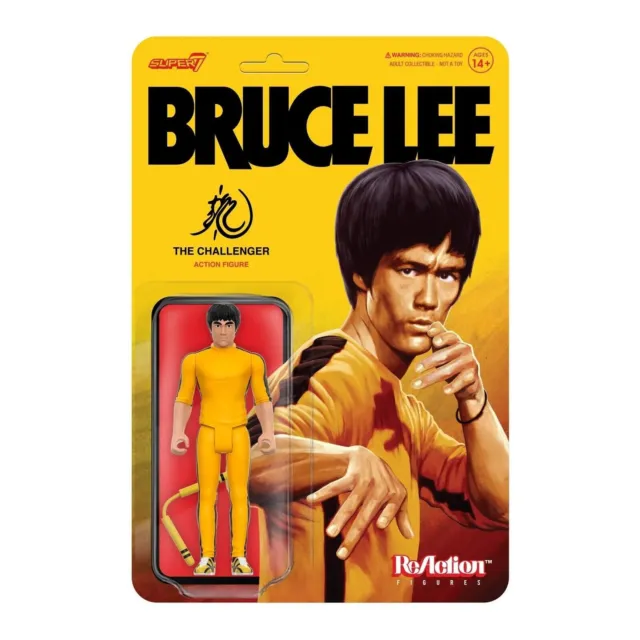 The Challenger Bruce Lee Super7 Reaction Action Figure
