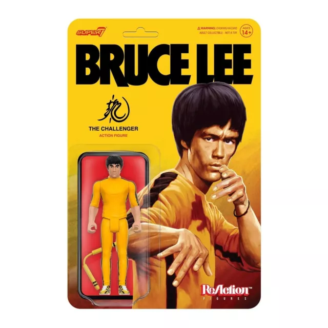 The Challenger Bruce Lee Super7 Reaction Action Figure