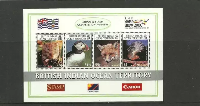 Biot Sgms235 The Stamp Show 2000 Mini Sheet Mnh