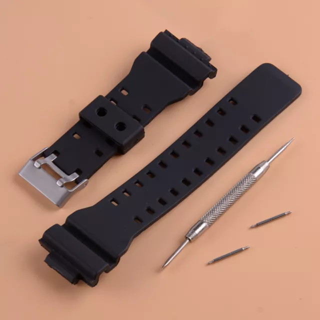 Bracelet de montre pour G Shock GA-100 G-8900 GW8900 16mm Watch Strap Band