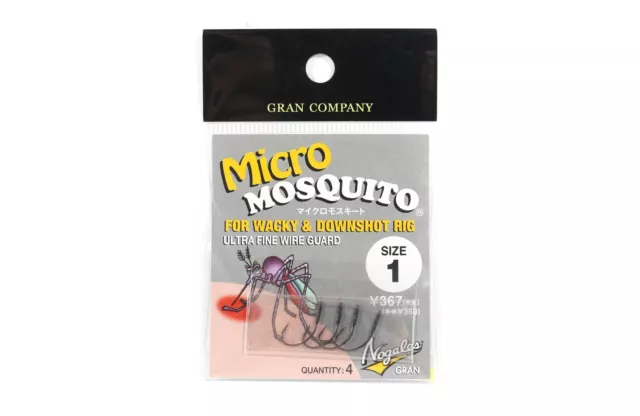 Varivas Micro Mosquito Wacky Worm Hook Size 1 (7920)