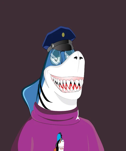 Laughing Shark # 1075 - Limited Edition,  Only 1,111 available! RARE!