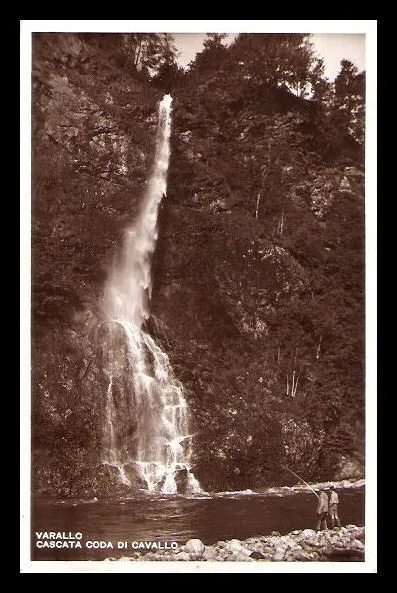 Valsesia - Varallo - Cascata Coda di Cavallo - fp nv