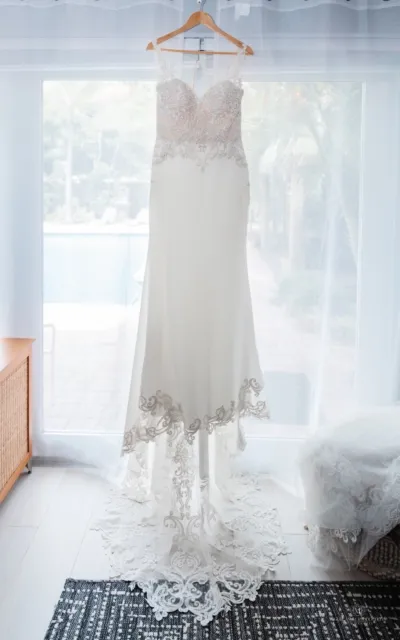 wedding dress size 10 ivory Jessica Morgan