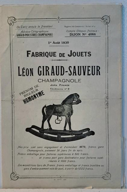 Etablissement ETABLISSEMENTS GIRAUD-SAUVEUR à CHAMPAGNOLE (39300) sur