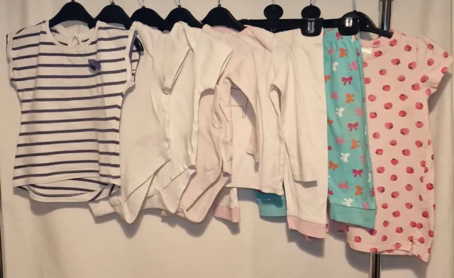 Baby Girls Clothes Bundle Grade "B"Age 9-12 Months.Mixed brands.