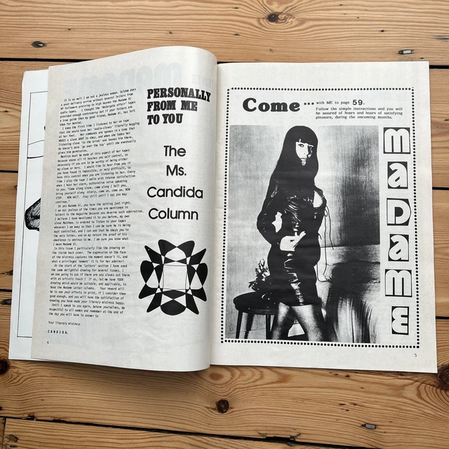 MADAME IN A World of Fantasy Vintage Magazine Volume 13 No 2 £20.