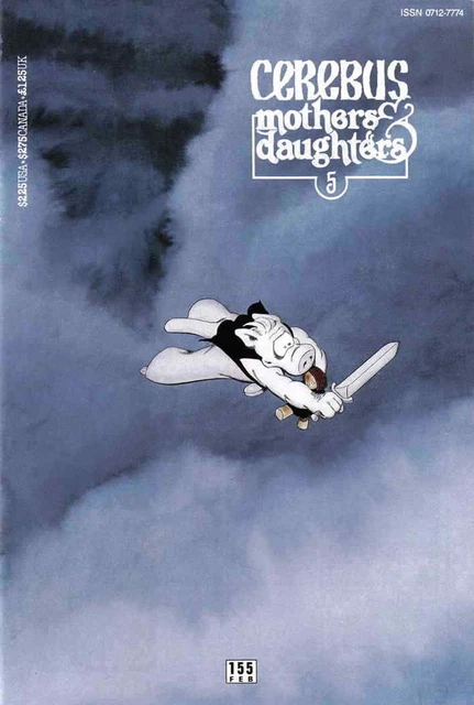 Cerebus the Aardvark #155 FN; Aardvark-Vanaheim | Mothers & Daughters 5 - we com