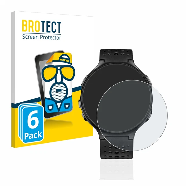 6x Antiriflesso Pellicola Protettiva Opaca per Garmin Forerunner 235 Protezione