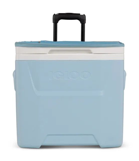 Igloo Laguna for Her 28 QT Soft Top Roller Cooler, Powder Blue