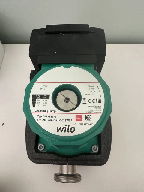 TÊTE DE POMPE Wilo Viessmann VIRS 25 / 6 - 3 HU / 6 - 3 7818046 d'occasion P2S EUR 279,00 - FR
