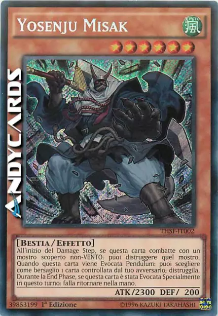 YOSENJU MISAK • Segreta • THSF IT002 • YUGIOH! • ANDYCARDS