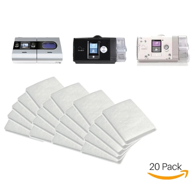 20 filtros de repuesto universales desechables Cpap S9/S10 para Resmed AirsenseH&eee