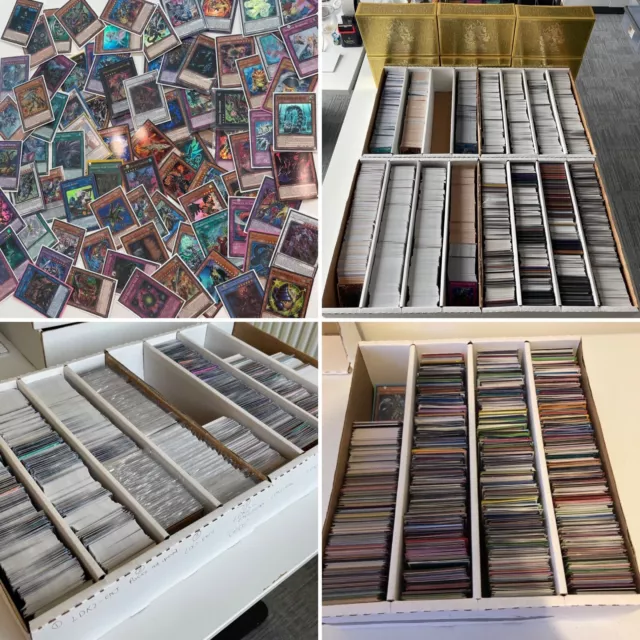 50-1000 Yugioh Cards  W/Holos  Ultra Secret Gift Set Deck Builder Bulk Mega Sale 2