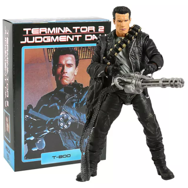 Nueva figura de acción NECA Terminator 2 Judgment Day T-800 Ultimate Deluxe Arnold