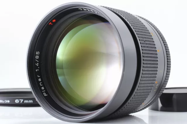 [Fast Neu Contax Carl Zeiss Planaren T 85mm F/1.4 Mmj Mf Linse C/Y aus Japan